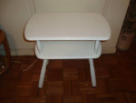 Two Tier / Shelf Wood End Table