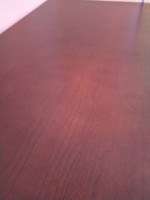 CHERRY WOOD TABLE / DESK BEAUTIFUL SOLID HANDCRAFTED WOOD