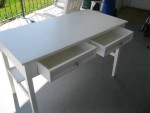 Table with drawers and shelf