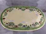 Folk Art Side/end Table