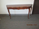 solid mahogany table made by -Hammary furniture co. 45.00 today