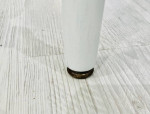 Distressed Wood/White Dining Table with 6 Chairs