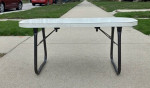 Small Mid Century Folding Table