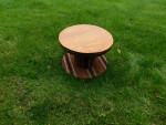 Wood wire spool kids table