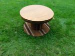 Wood wire spool kids table