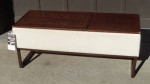 Coffee table / storage pop up tops unique very nice go see