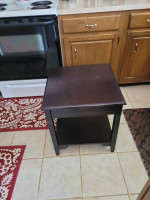 Black End Table