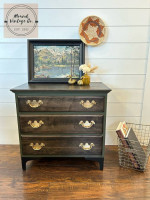 Small Ethan Allen Refinished Nightstand or End Table