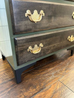 Small Ethan Allen Refinished Nightstand or End Table