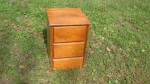 Wood 2 Drawer Stand, End Table