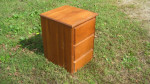 Wood 2 Drawer Stand, End Table