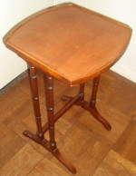 Accent Table with Bamboo Style Legs