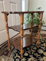 3 Shelf Half Table