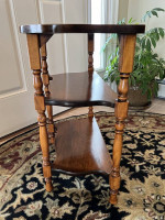 3 Shelf Half Table