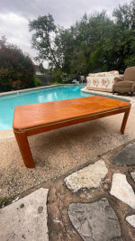 Regal Light Wood Coffee Table
