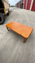 Regal Light Wood Coffee Table