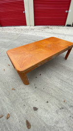 Regal Light Wood Coffee Table
