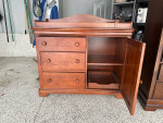Dresser-changing table