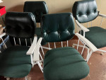 Small wood table and 4 chair