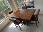 Dining Table Counter Height Manchester + 4 Stools
