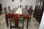 Cherry Wood Dining Table Set Free Delivery