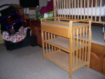BABY, BED  DRESSER ,CHANGING TABLE