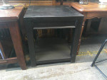 Black End Table With Shelf