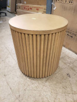 Dowel Fully Assembled Accent Table Natural - Threshold designed with