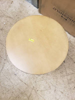 Dowel Fully Assembled Accent Table Natural - Threshold designed with