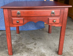 Solid Wood 3 Drawers End Table / Nightstand