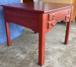 Solid Wood 3 Drawers End Table / Nightstand