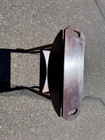 1980's Drop Leaf Wood table