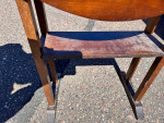 1980's Drop Leaf Wood table