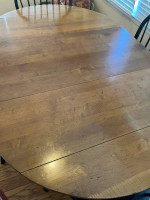 Ethan Allen Drop Leaf Kitchen Table w/ 4 Chairs