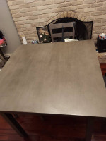 Pub table and chairs