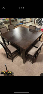 Kitchen Dining Table with 6 chairs