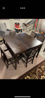 Kitchen Dining Table with 6 chairs