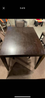 Kitchen Dining Table with 6 chairs