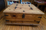 Sierra Coffee Table - Solid Ponderosa Pine - With Storage