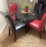 Dining table set for 4