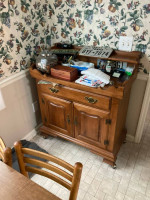 2 types fucctional desk+ kitchen table folding 4 chairs