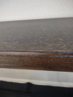wood and metal Entry Table/ Console Table