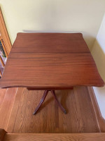 Antique Duncan Phyfe Mahogany Console Wall Game Card Dining Table