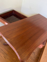 Antique Duncan Phyfe Mahogany Console Wall Game Card Dining Table