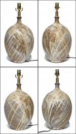 Lee Rosen for Design Technics Mid-Century Modern Pottery Table Lamp