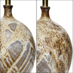 Lee Rosen for Design Technics Mid-Century Modern Pottery Table Lamp