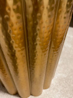 Reduced — GOLD DRUM ACCENT TABLE