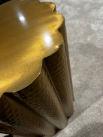 Reduced — GOLD DRUM ACCENT TABLE
