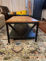 Wood Top Coffee Table