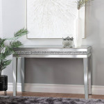 New in Box Deco 79 Wood Mirrored Console Table 47"x20"x32"